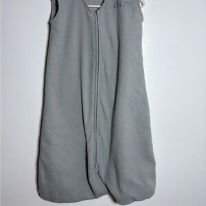 Halo Light Gray Sleeveless SleepSack - Front Zip